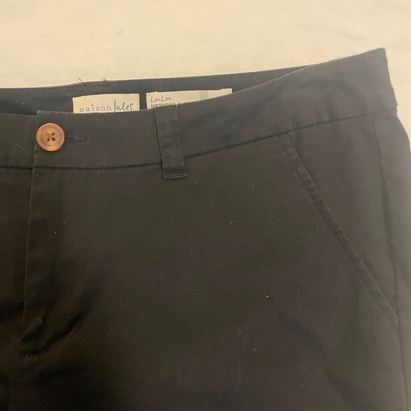 Maison Jules black pants. Cotton/spandex - Picture 5 of 6